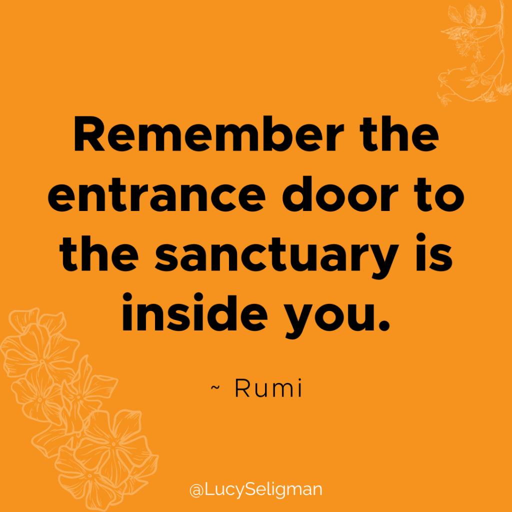 rumi quote remember the entrance door