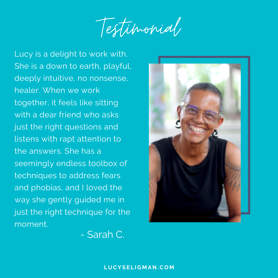 Lucy Seligman client testimonial